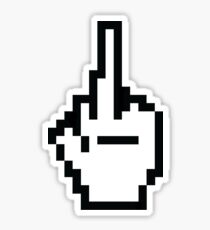 Middle Finger Cursor Sticker