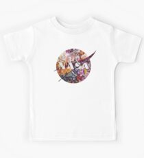 NASA Vintage Flowers Emblem Kids Tee
