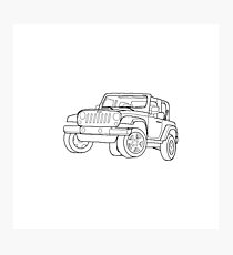 Jeep Photographic Print