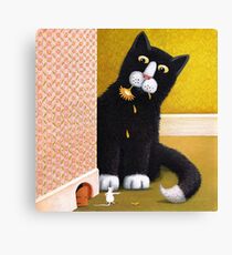 A Wee Crush Canvas Print
