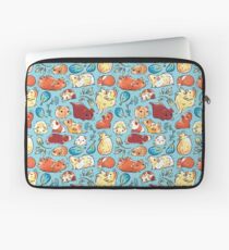 Guinea Pig Huddle In Blue Laptop Sleeve