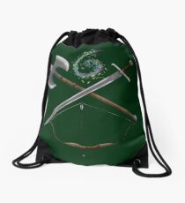 Dungeons & Dragons Weapons Drawstring Bag