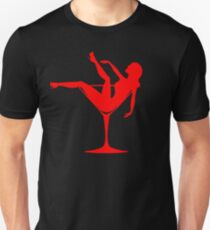 Girl in a Cocktail Glass Unisex T-Shirt