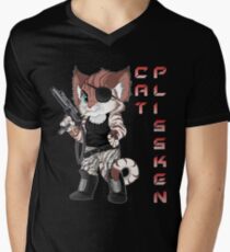 Cat Plissken Men's V-Neck T-Shirt