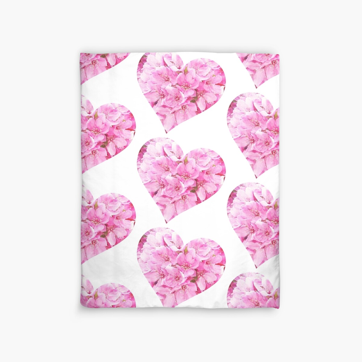 "Blooming Heart. " Duvet Covers by silviasunflower Redbubble