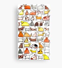 Dogs, dogs, dogs!!! Metal Print