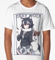 Gray wolf Long T-Shirt