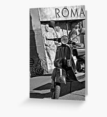 Vespa Greeting Card