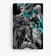 Vegeta and Goku SSB Fusions Canvas Print