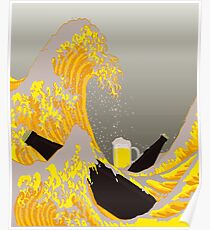 Die große Bierwelle Poster