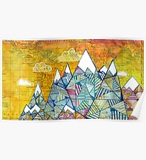 Maps and Mountains Poster