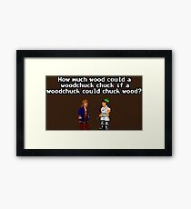 Woodchuck Framed Print
