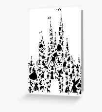 Happiest Castle On Earth Greeting Card