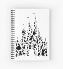 Happiest Castle On Earth Spiral Notebook