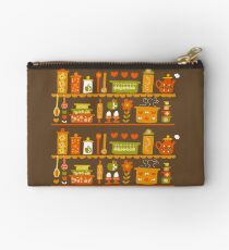 Lets Cook at Home Zipper Pouch