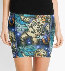 Space Cat Oddity Mini Skirt