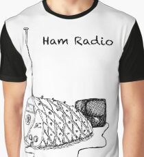 Ham Radio (BW) Graphic T-Shirt