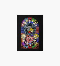 Fullmetal Alchemist Stained Glass Art Board