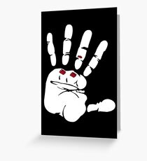 Crossfit Ripped Hand Greeting Card