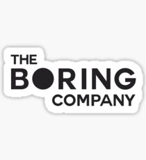 The Boring Company Sticker