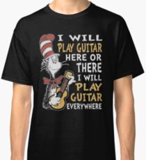 DR SEUSS GUITAR LOVERS Classic T-Shirt