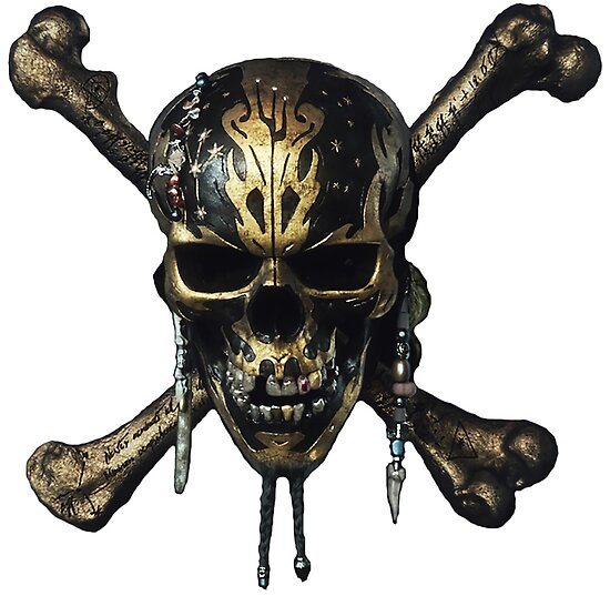 Pirates Of The Caribbean Dead Men Tell No Tales Skull Posters By