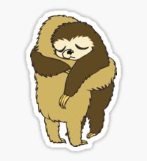 Sloth Hugs Sticker