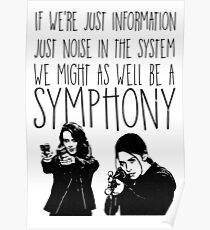 Root and Shaw - Symphonie - Person von Interesse Poster