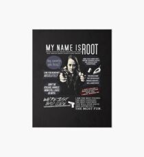 Root - Person of interest - Amy Acker Art Board