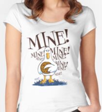 Seagull vs Cookie Tailliertes Rundhals-Shirt