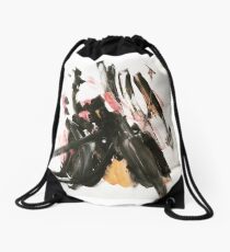 Cockatoo Squawking Drawstring Bag