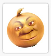 Shrek Onion Sticker