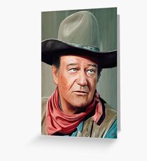 John Wayne Greeting Card