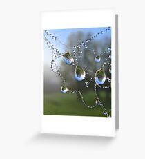 Pearls in autumn Greeting Card