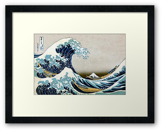 The Great Wave Famous Japanese Artwork By Aapshop The Great Wave Famous Japanese Artwork By Aapshop