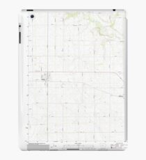 USGS TOPO Maps Iowa IA Glidden 20130415 TM iPad Case/Skin