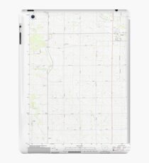 USGS TOPO Maps Iowa IA Lamont 20130417 TM iPad Case/Skin