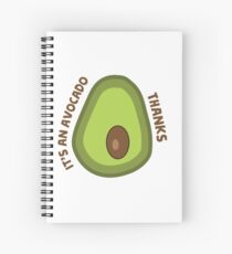 It's an avocado... thanks Spiral Notebook