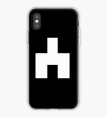 White Bear Black Mirror iPhone Case