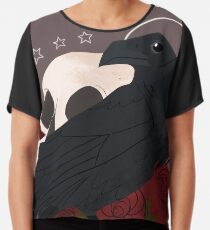 Vertrauter - Rabe Chiffontop