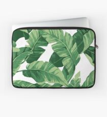 Tropical banana leaves II Laptop Sleeve
