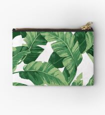 Tropical banana leaves II Studio Clutch