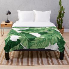 Manta Tropical banana leaves II