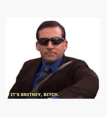 It's Britney... Photographic Print