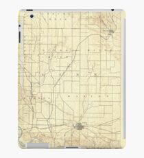 USGS TOPO Maps Iowa IA Marion 175087 1888 62500 iPad Case/Skin
