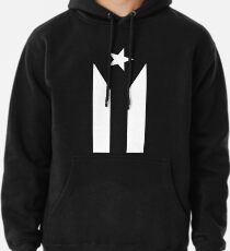Puerto Rico Black & White Protest Flagge Hoodie