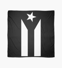 Puerto Rico Black & White Protest Flagge Tuch