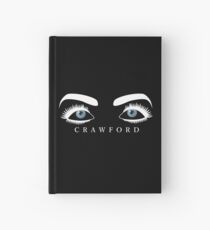 Joan Crawford's Eyes (White) Hardcover Journal