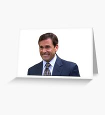 Michael Scott Greeting Card