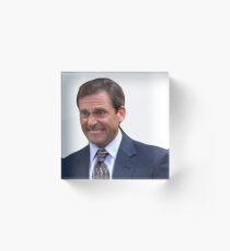 Michael Scott Acrylic Block